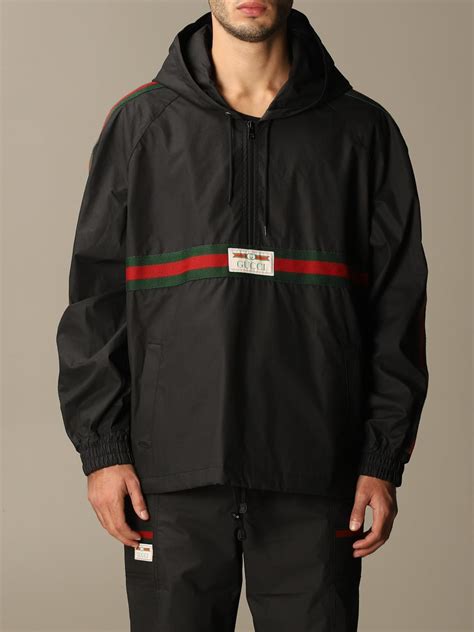 gucci black jacket men|Gucci jacket prices.